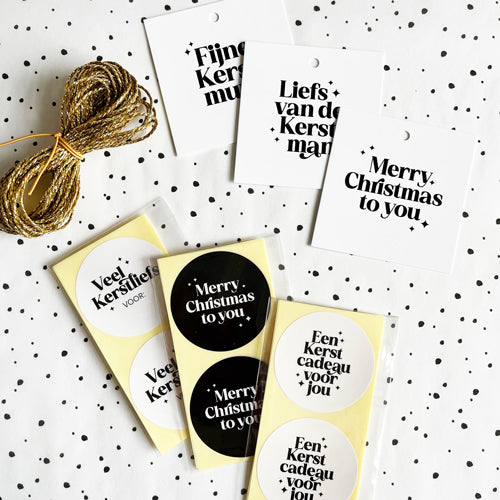 Stickers | Veel Kerstliefs voor: | 10 stuks