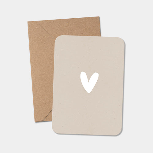 Midi kaart | Kraft hartje