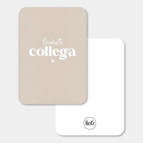 Midi kaart | Leukste collega