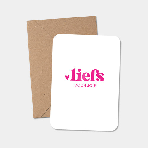 Midi kaart | Liefs voor jou