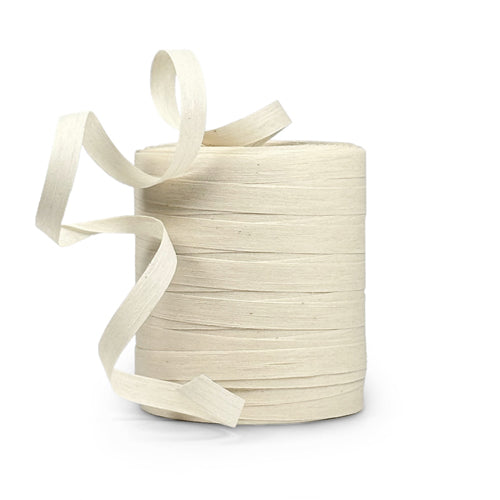 Lint ECO Raffia | Wit | 10 mm x 3 m