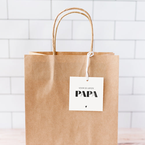 Cadeaulabel | Voor de liefste papa