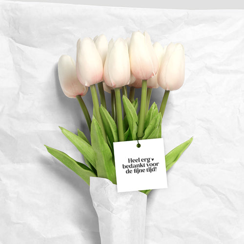 Cadeaulabel | Bedankt voor de fijne tijd