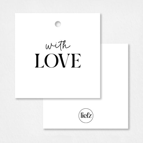 Cadeaulabel | With love