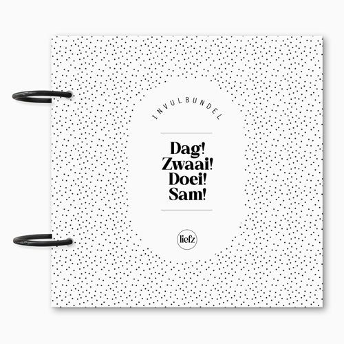 Custom invulbundel | Afscheid