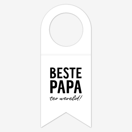 Flessenhanger | Beste papa ter wereld