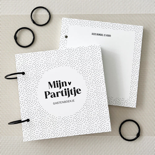 Invulbundel | Gastenboek | Mijn partijtje