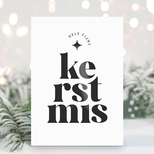 Kerstkaart | Fijne Kerstmis