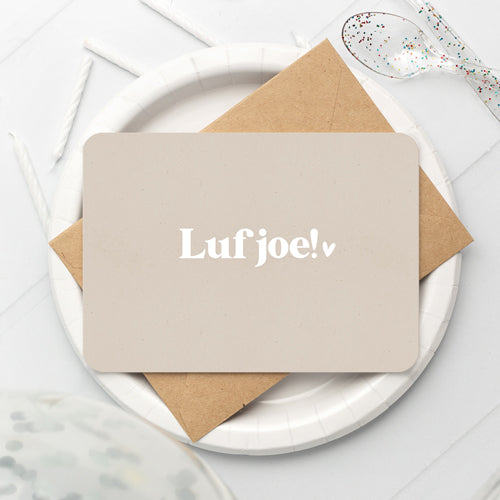 Kaart | Luf joe!