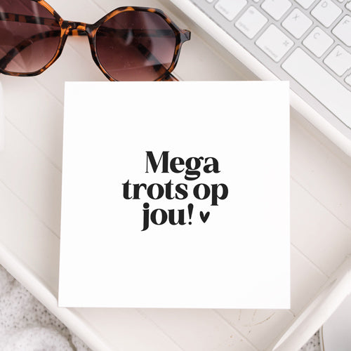 Dubbele kaart | Mega trots op jou