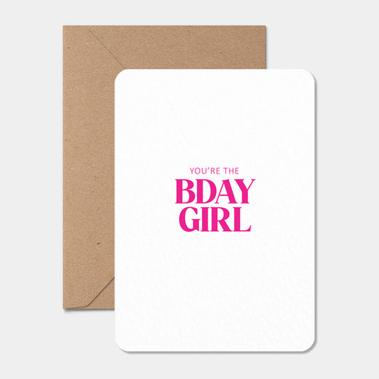 Kaart | Bday girl