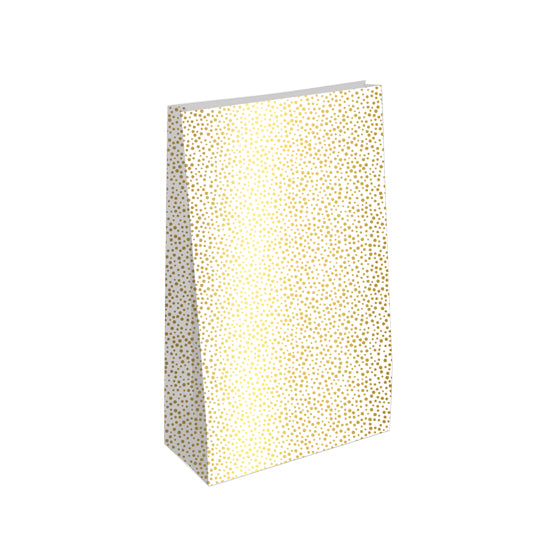 Blokbodemzakken | Luxury Dots | 14 x 8 x 26 cm | 5 stuks