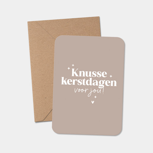 Midi Kerstkaart | Knusse kerstdagen