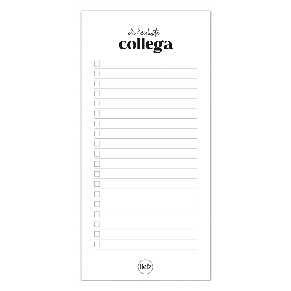 To do's | De leukste collega