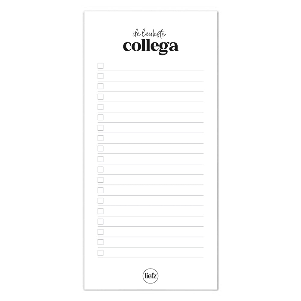 To do's | De leukste collega