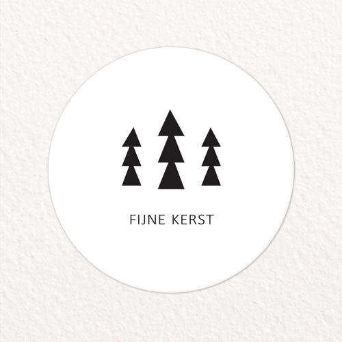 Stickers | Fijne Kerst | 10 stuks