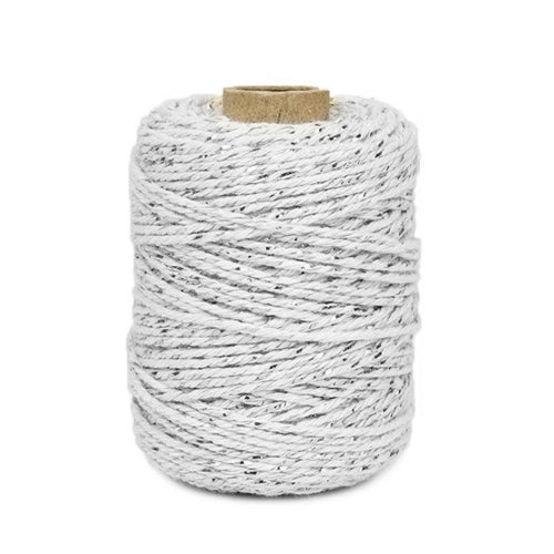 Touw | Wit & Zilver | 5 m