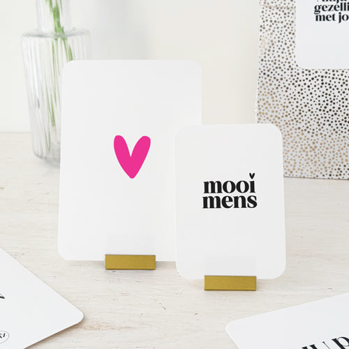 Kaarthouder | Messing