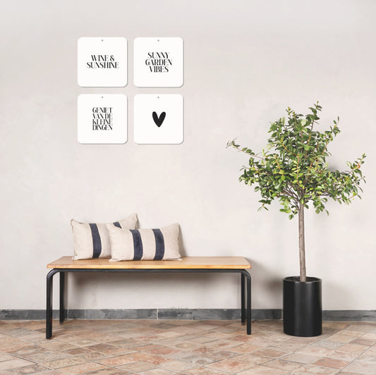 Muurvierkant | Sunny garden vibes