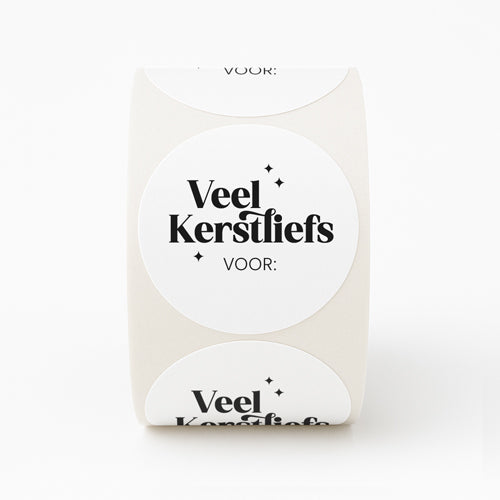 Stickers | Veel Kerstliefs voor: | 10 stuks
