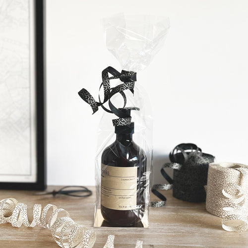 Wijnzakken | Cellofaan | 9 x 8 x 37 cm | 5 stuks