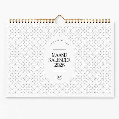 Maandkalender 2026