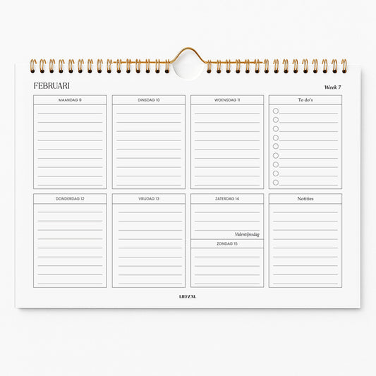 Weekplanner 2026