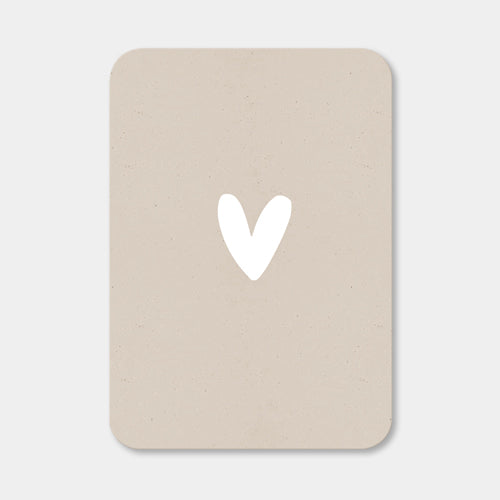 Midi kaart | Kraft hartje