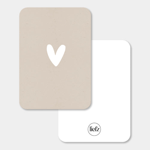 Midi kaart | Kraft hartje