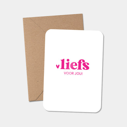 Midi kaart | Liefs voor jou