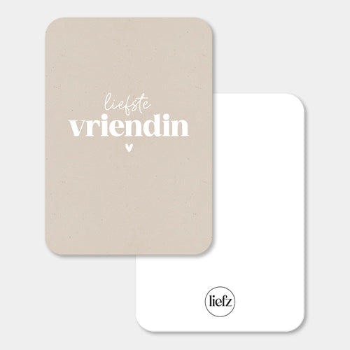 Midi kaart | Liefste vriendin
