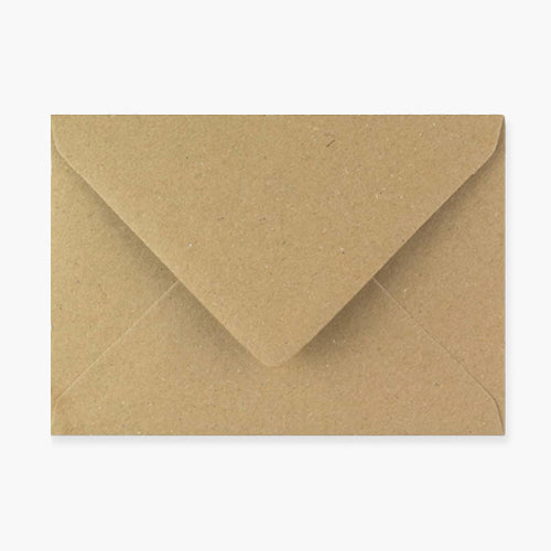 Luxe envelop C6 | Kraft