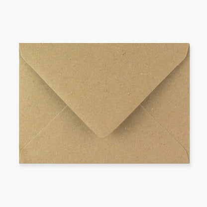 Luxe envelop C6 | Kraft