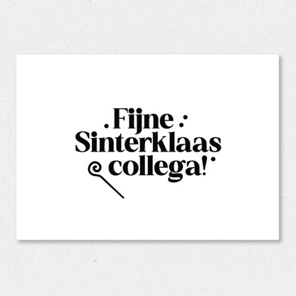 Kaart | Fijne Sinterklaas collega