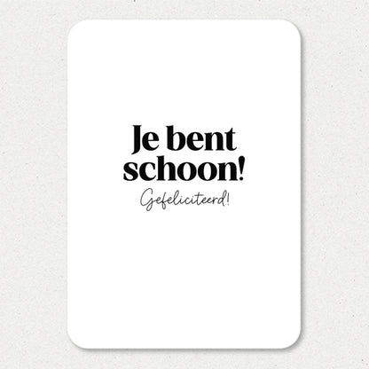 Kaart | Je bent schoon!