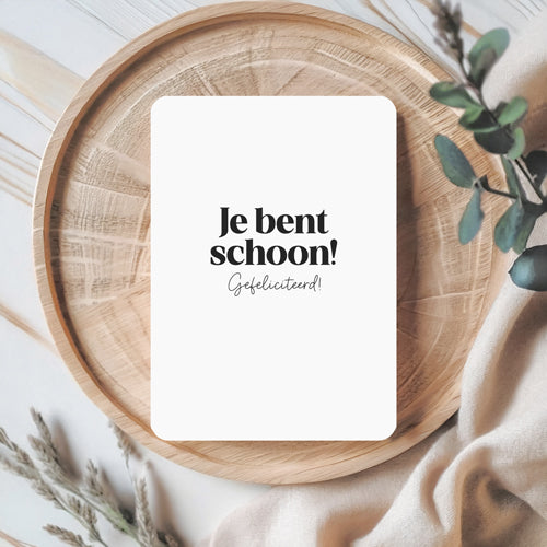 Kaart | Je bent schoon!