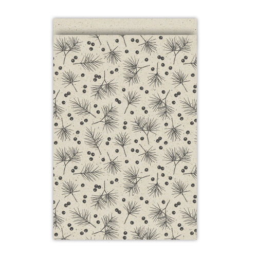 Cadeauzakjes | Berry & branches | Grasspaper | 17 x 25 cm | 5 stuks