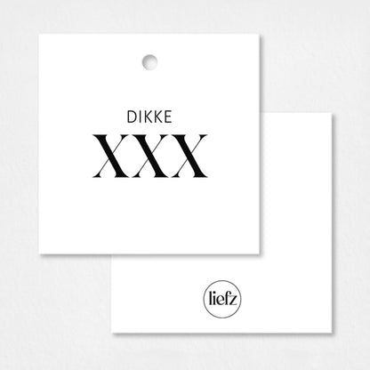 Cadeaulabel | Dikke kussen