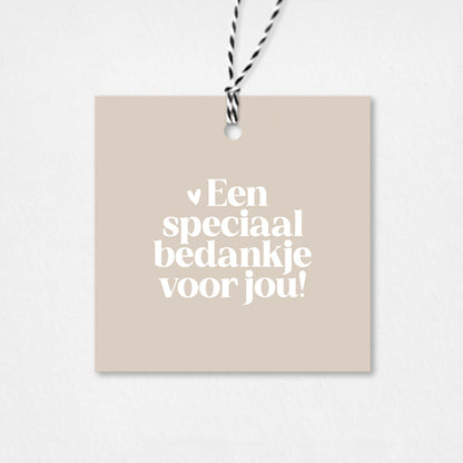 Cadeaulabel | Een speciaal bedankje voor jou