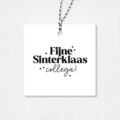Cadeaulabel Sinterklaas | Fijne Sinterklaas collega