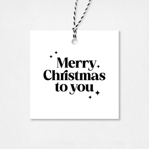 Cadeaulabel Kerst | Merry Christmas