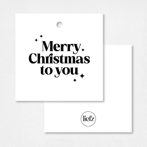 Cadeaulabel Kerst | Merry Christmas