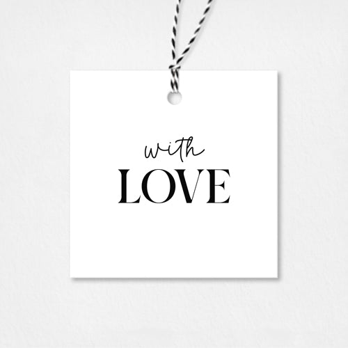 Cadeaulabel | With love