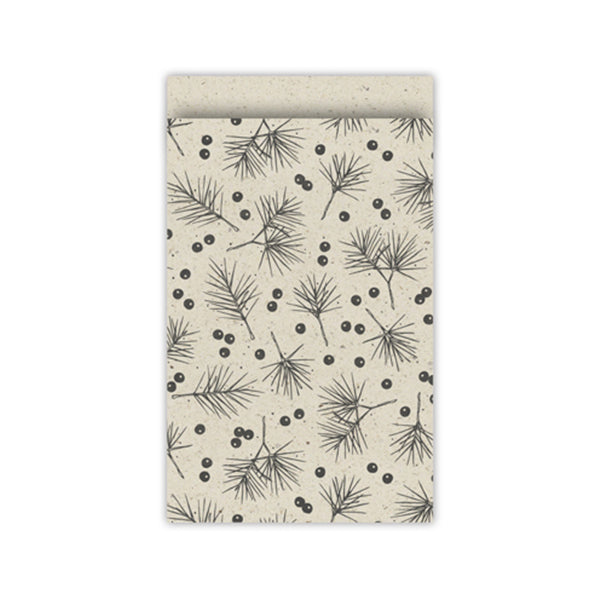 Cadeauzakjes | Berry & branches | Grasspaper | 12 x 19 cm | 5 stuks