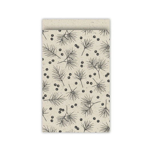 Cadeauzakjes | Berry & branches | Grasspaper | 12 x 19 cm | 5 stuks