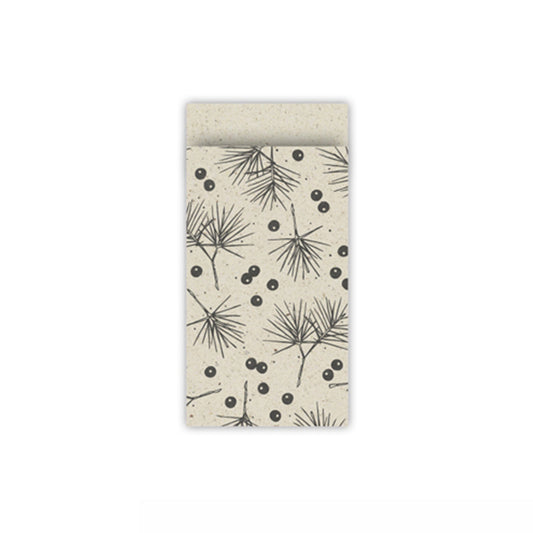 Cadeauzakjes | Berry & branches | Grasspaper | 7 x 13 cm | 5 stuks