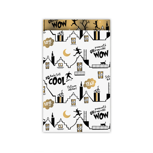 Cadeauzakjes Sinterklaas | Cool Sint | 12 x 19 cm | 5 stuks