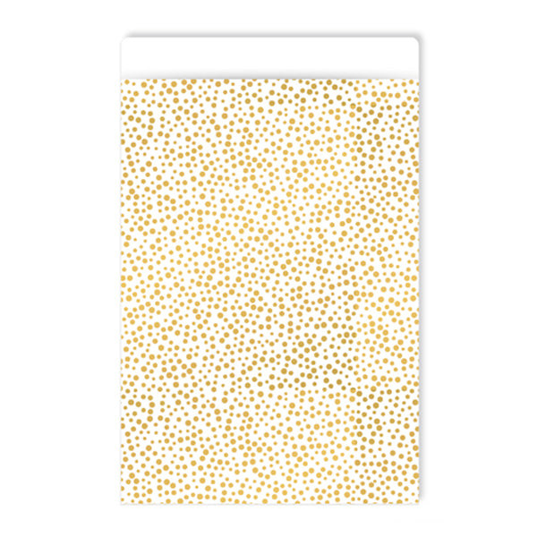 Cadeauzakjes | Luxury dots | 17 x 25 cm | 5 stuks