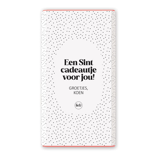 Chocoladewikkel op maat | Een Sintcadeautje voor jou