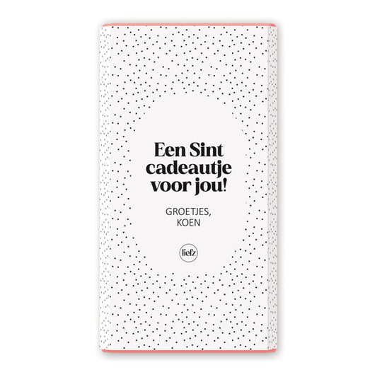 Chocoladewikkel op maat | Een Sintcadeautje voor jou